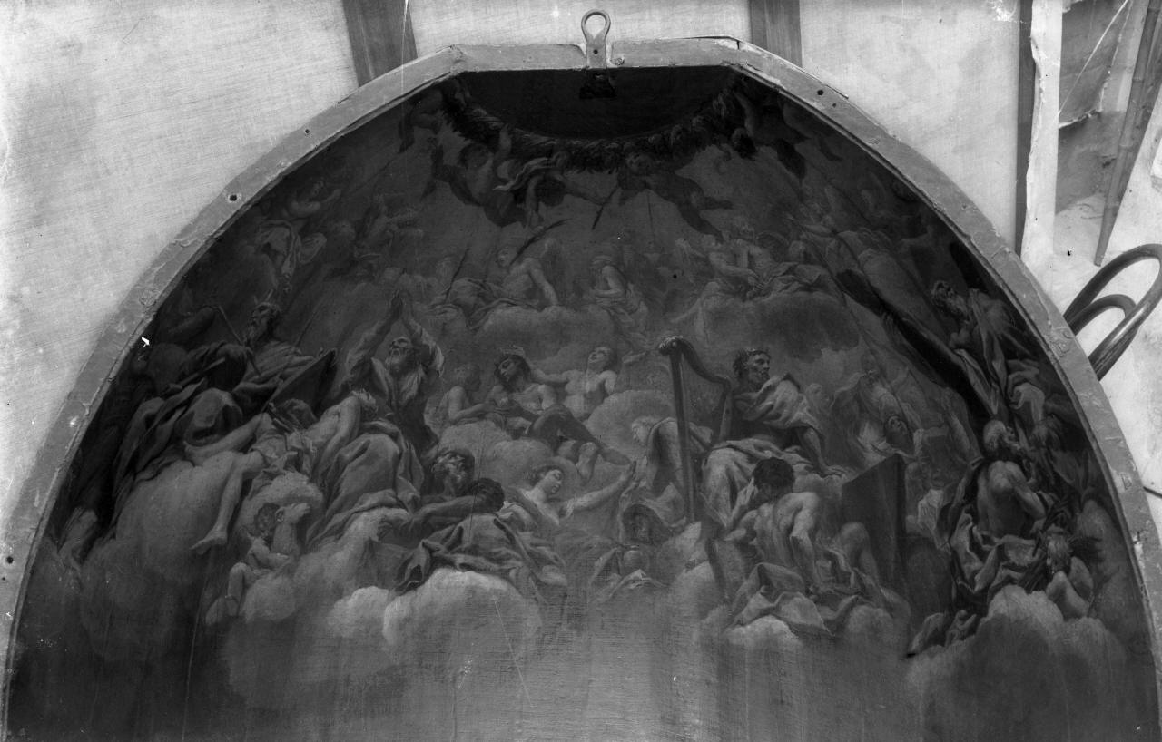 Santa Maria Maddalena portata in cielo dagli angeli (dipinto) di Gabbiani Anton Domenico (attribuito) (sec. XVIII)
