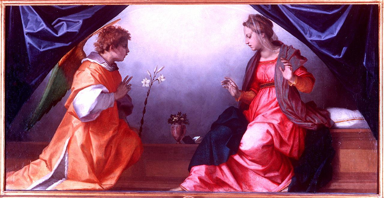 Annunciazione di Sarzana, Annunciazione (dipinto) di Andrea del Sarto (secondo quarto sec. XVI)