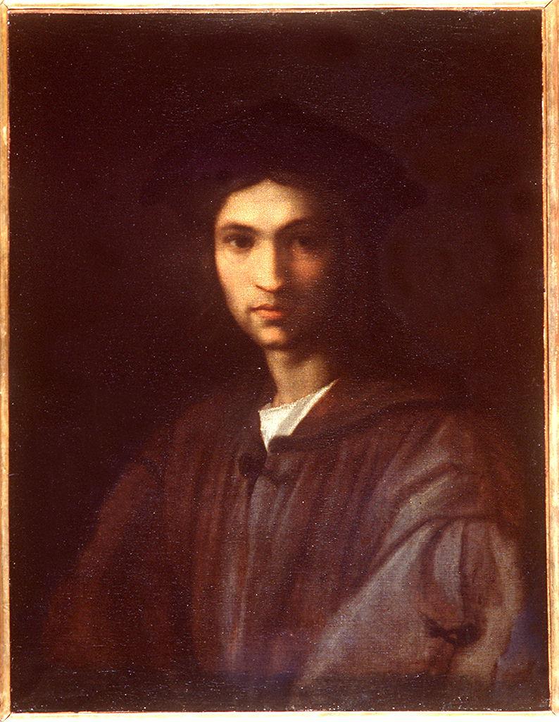 ritratto di giovane (Baccio Bandinelli ?) (dipinto) di Andrea del Sarto (maniera) (sec. XVII)