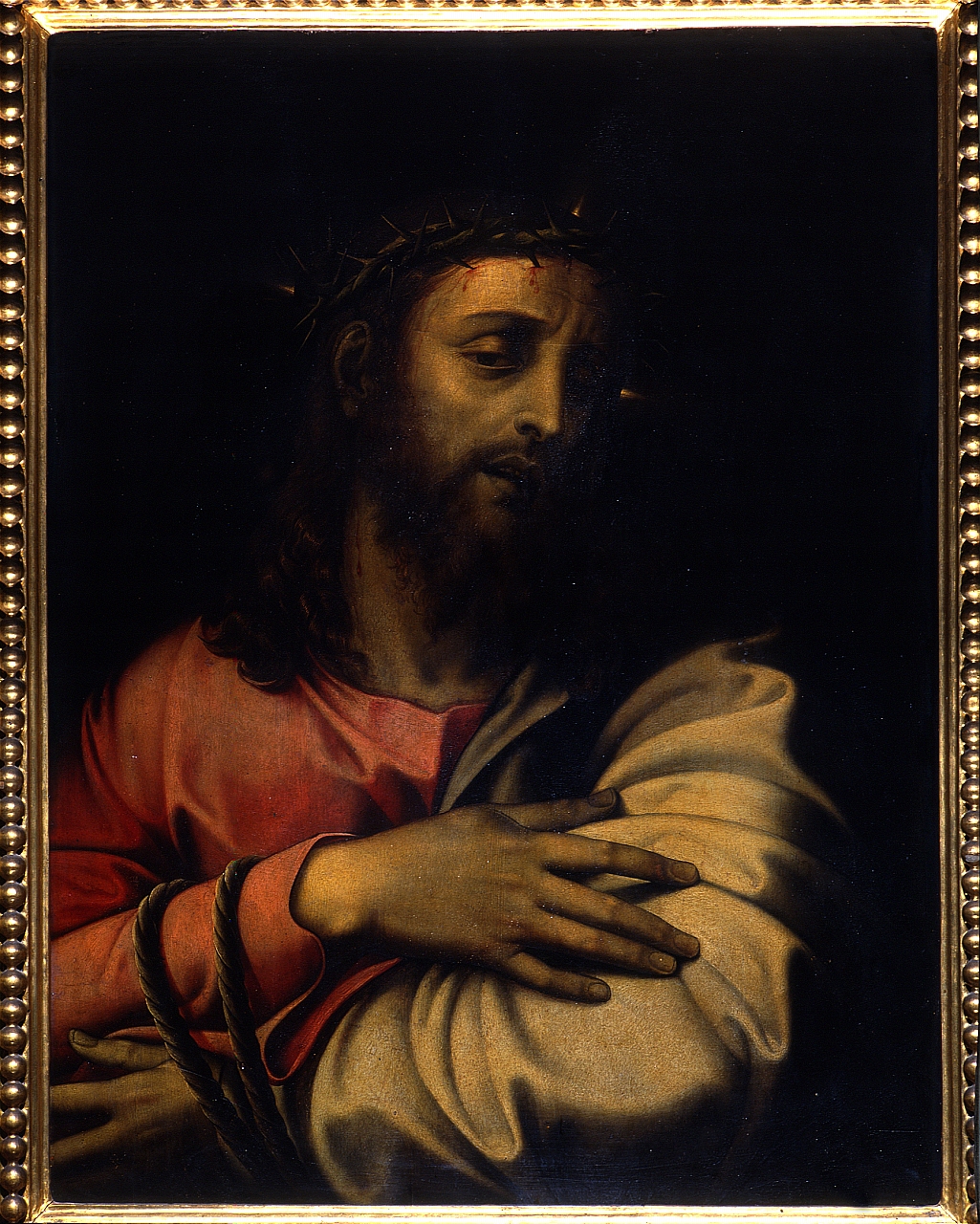 Ecce Homo (dipinto) di Luciani Sebastiano detto Sebastiano del Piombo (maniera) (sec. XVI)