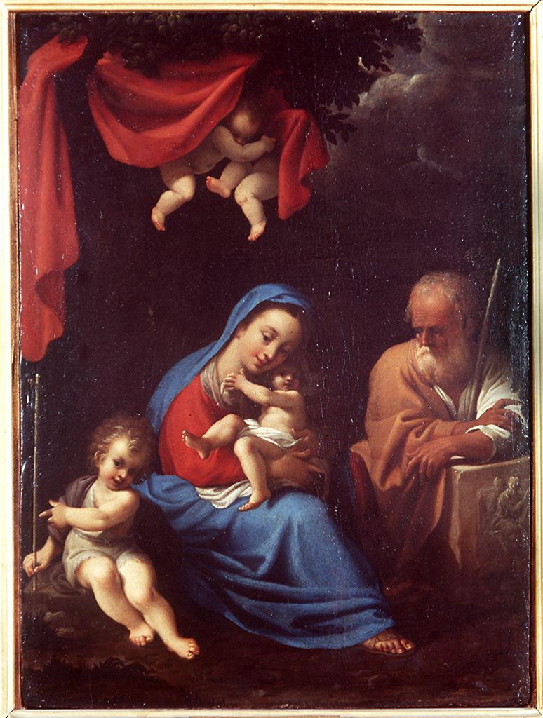 Sacra Famiglia con San Giovannino (dipinto) di Schedoni Bartolomeo (inizio sec. XVII)
