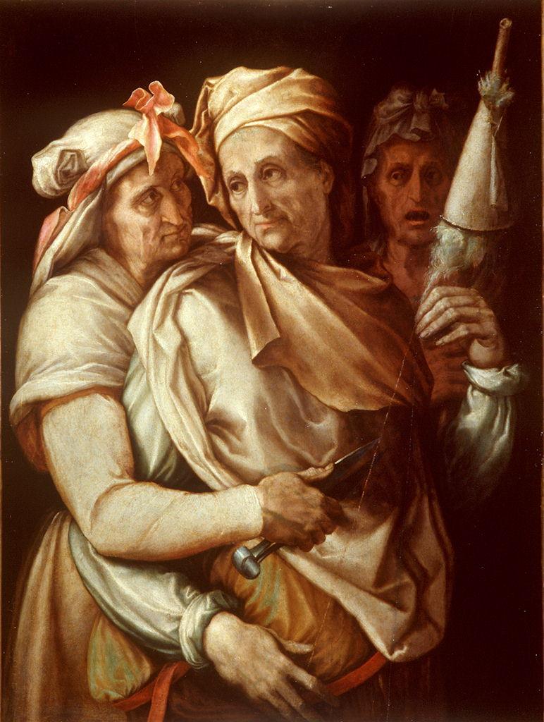 Parche (dipinto) di Salviati Francesco (sec. XVI)