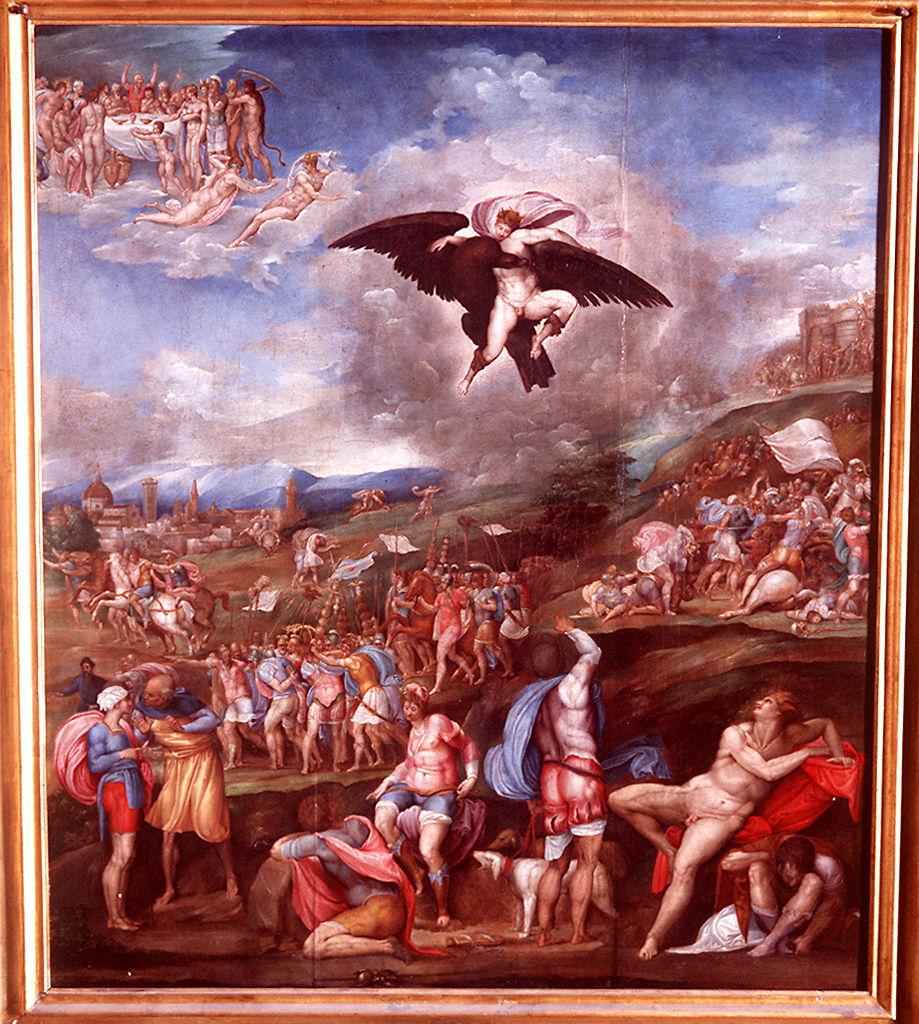 battaglia di Montemurlo (dipinto) di Franco Battista detto Semolei (secondo quarto sec. XVI)