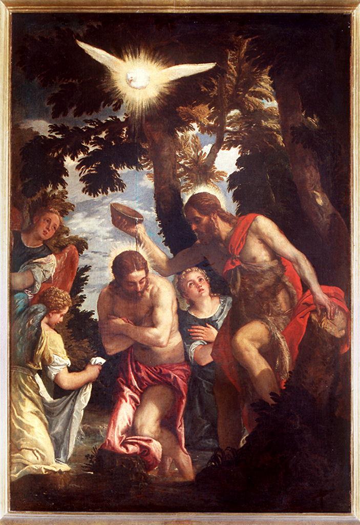 battesimo di Cristo (dipinto) di Caliari Paolo detto Paolo Veronese (sec. XVI)