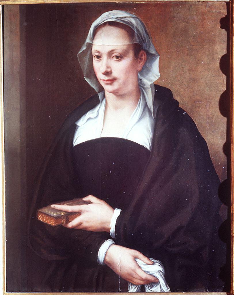 ritratto di donna (dipinto) di Tosini Michele detto Michele di Ridolfo del Ghirlandaio (sec. XVI)