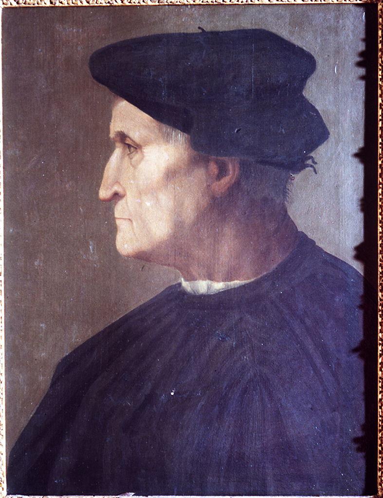 ritratto d'uomo (dipinto) di Rosso Fiorentino (sec. XVI)