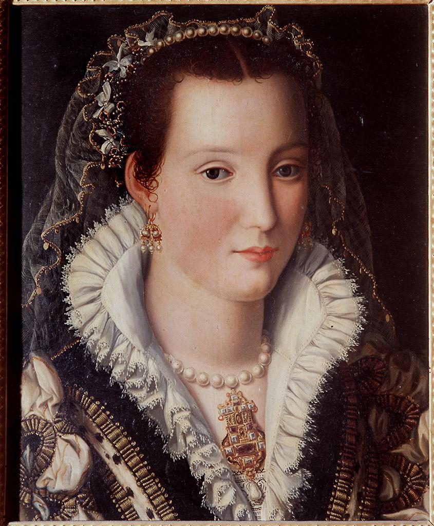 ritratto di donna (dipinto) di Allori Alessandro (terzo quarto sec. XVI)