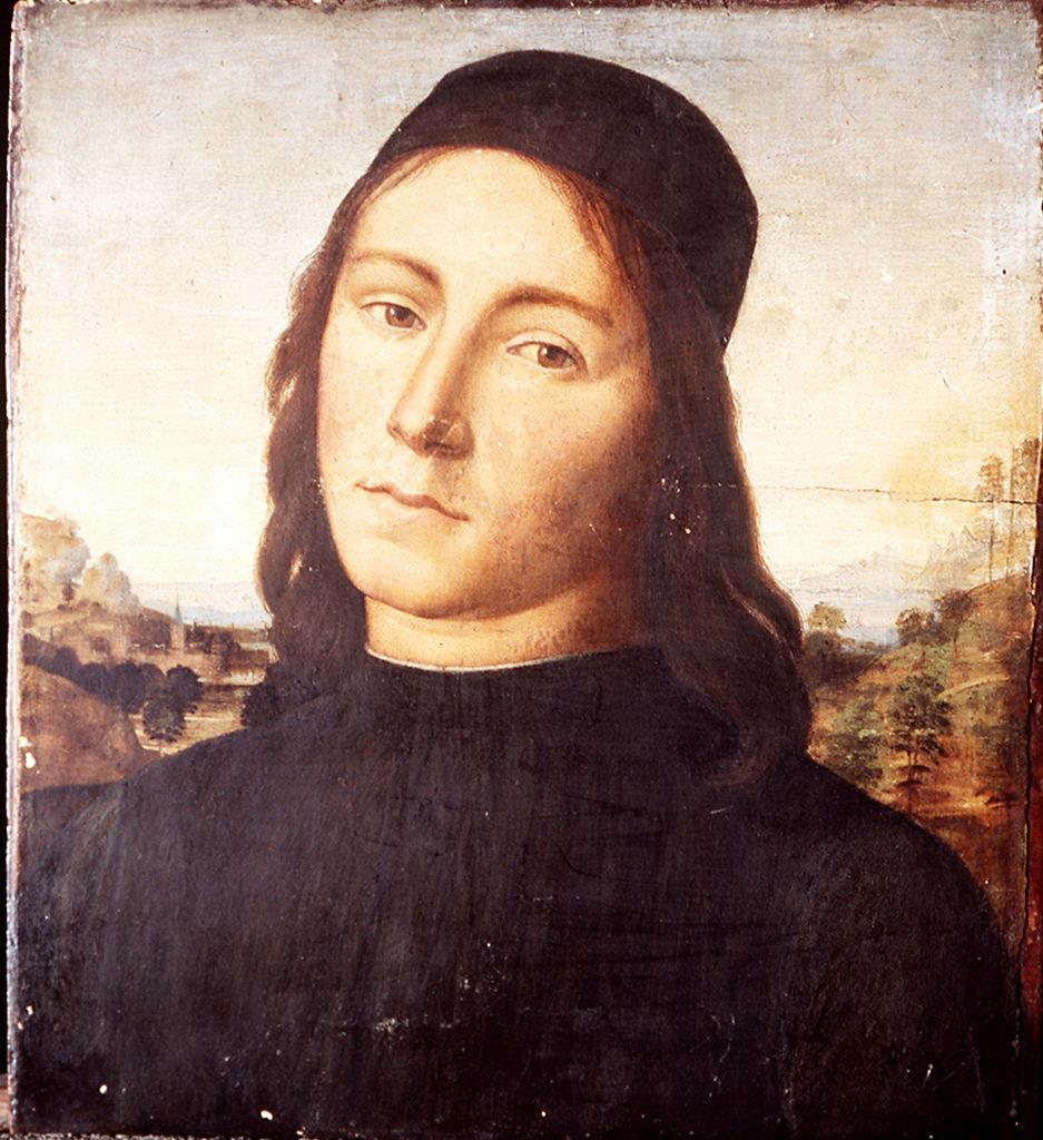 ritratto di giovane (dipinto) di Lorenzo di Credi (ultimo quarto sec. XV) 