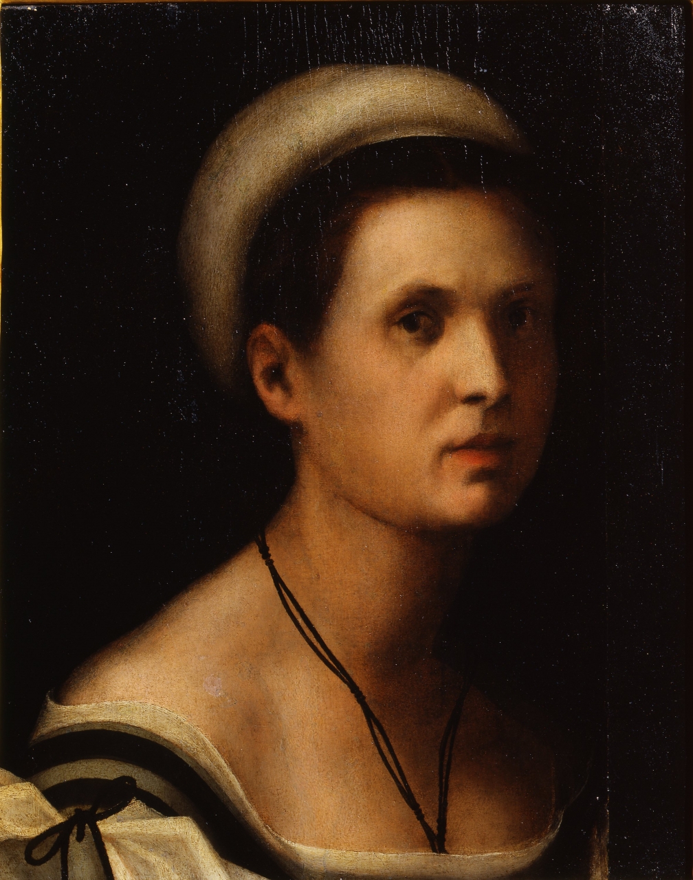 ritratto di donna (dipinto) di Carucci Jacopo detto Pontormo (?) (sec. XVI)