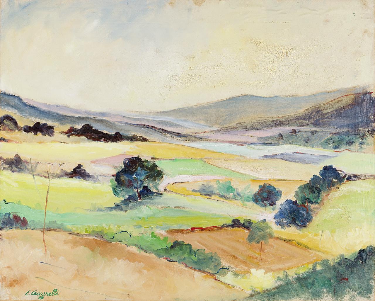 Paesaggio campestre, paesaggio (dipinto)