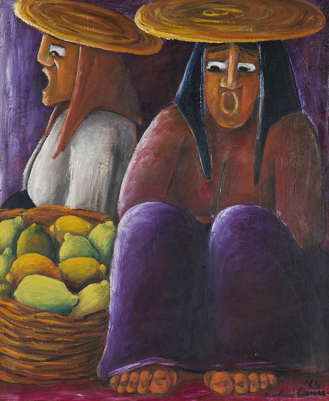 Venditrici di limoni, figure femminili (dipinto)
