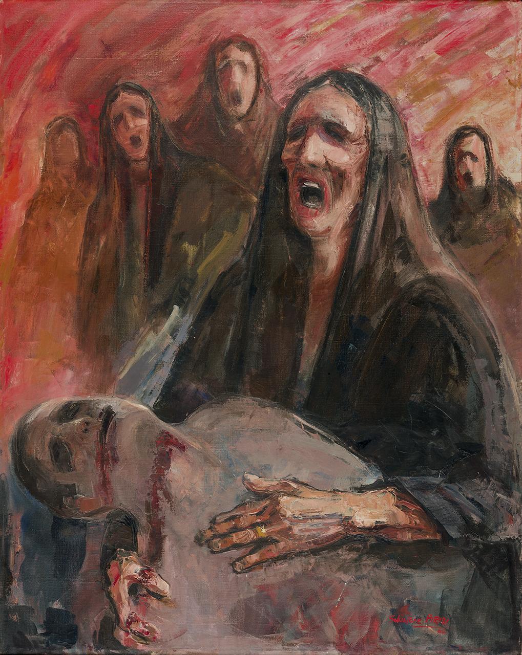 Dolore di madri, figure femminili (dipinto)