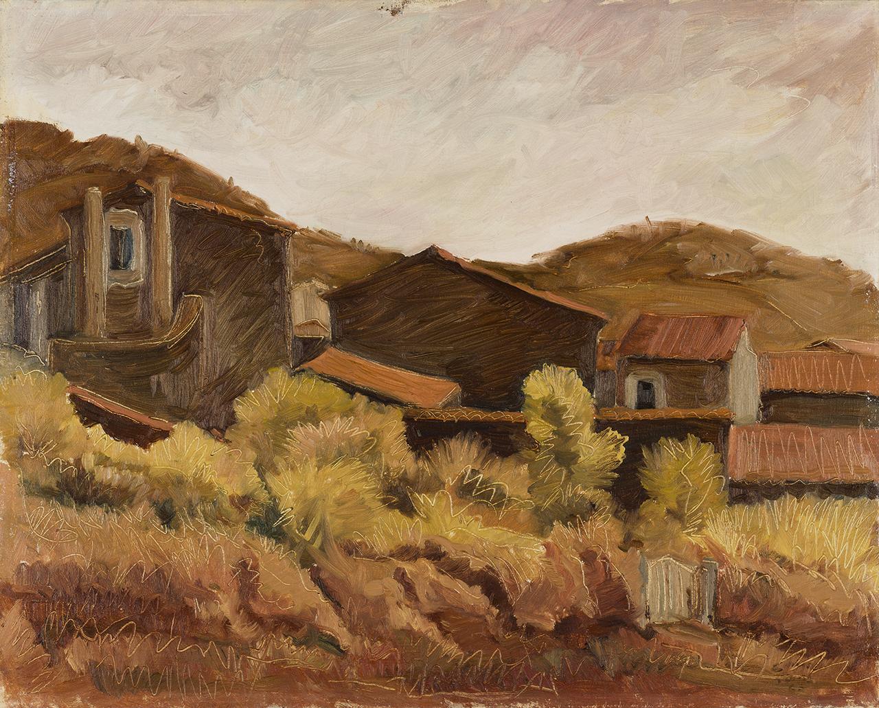 Case, paesaggio (dipinto)