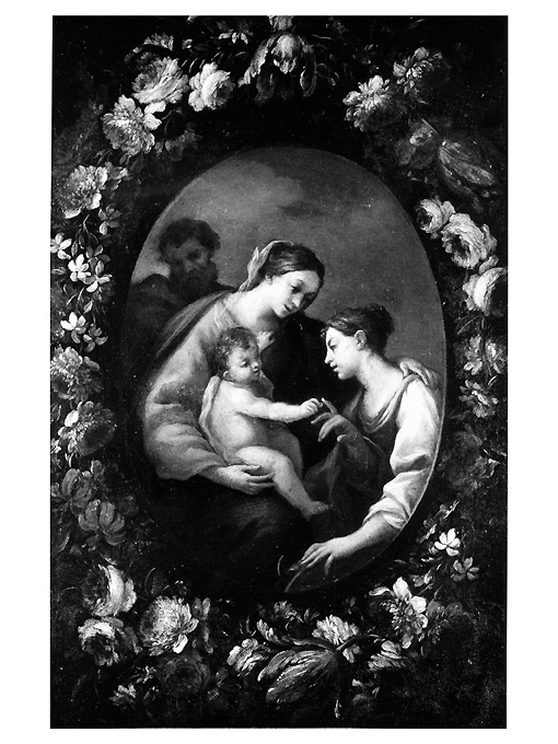 matrimonio mistico di Santa Caterina da Alessandria (dipinto) - ambito napoletano (fine/ inizio XVII-XVIII)