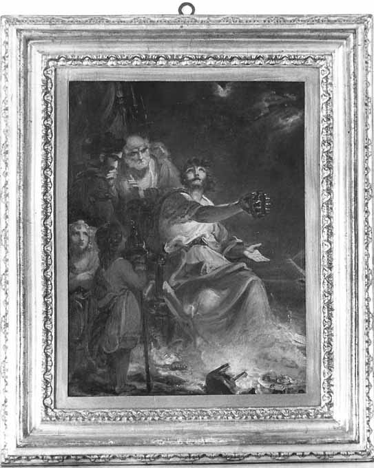 re Lear (dipinto) di Fussli Johann Heinrich (attribuito) (sec. XVIII)