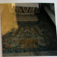 pavimento, elemento d'insieme - ambito napoletano (metà XVIII)