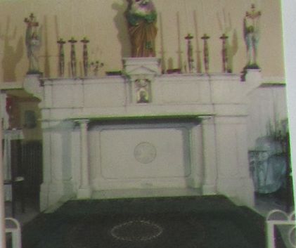 altare maggiore - ambito napoletano (terzo quarto XX)