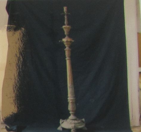 candelabro - ambito napoletano (fine/ inizio XIX/XX)