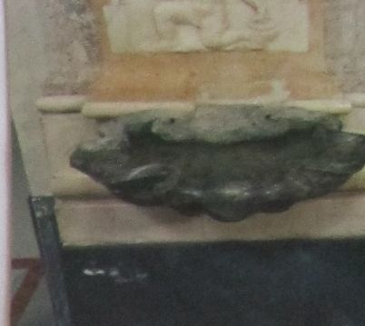 acquasantiera - ambito napoletano (fine/ inizio XVII/ XVIII)