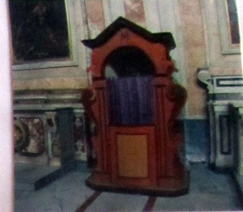confessionale - ambito napoletano (metà XIX)