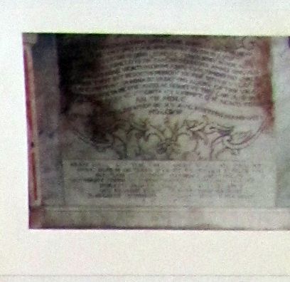 lapide commemorativa, elemento d'insieme - ambito napoletano (ultimo quarto XVIII)