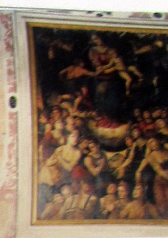 Madonna delle Grazie e anime purganti (dipinto) di Criscuolo (attribuito) (seconda metà XVI)