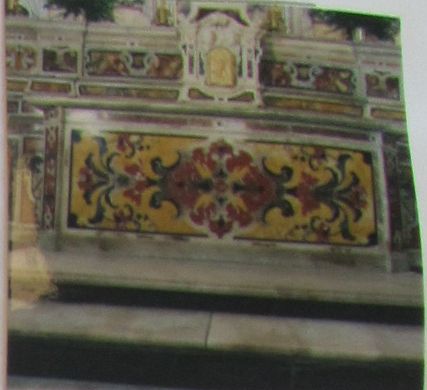 paliotto, elemento d'insieme - ambito napoletano (fine/ inizio XVII/XVIII)