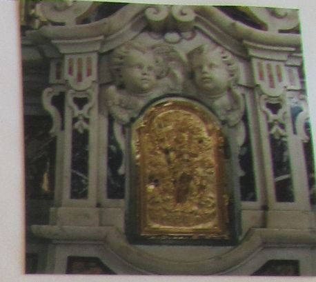 sportello di tabernacolo, elemento d'insieme - ambito napoletano (fine/ inizio XVII/XVIII)