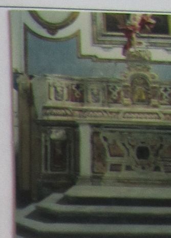 altare maggiore - ambito napoletano (metà XVIII)