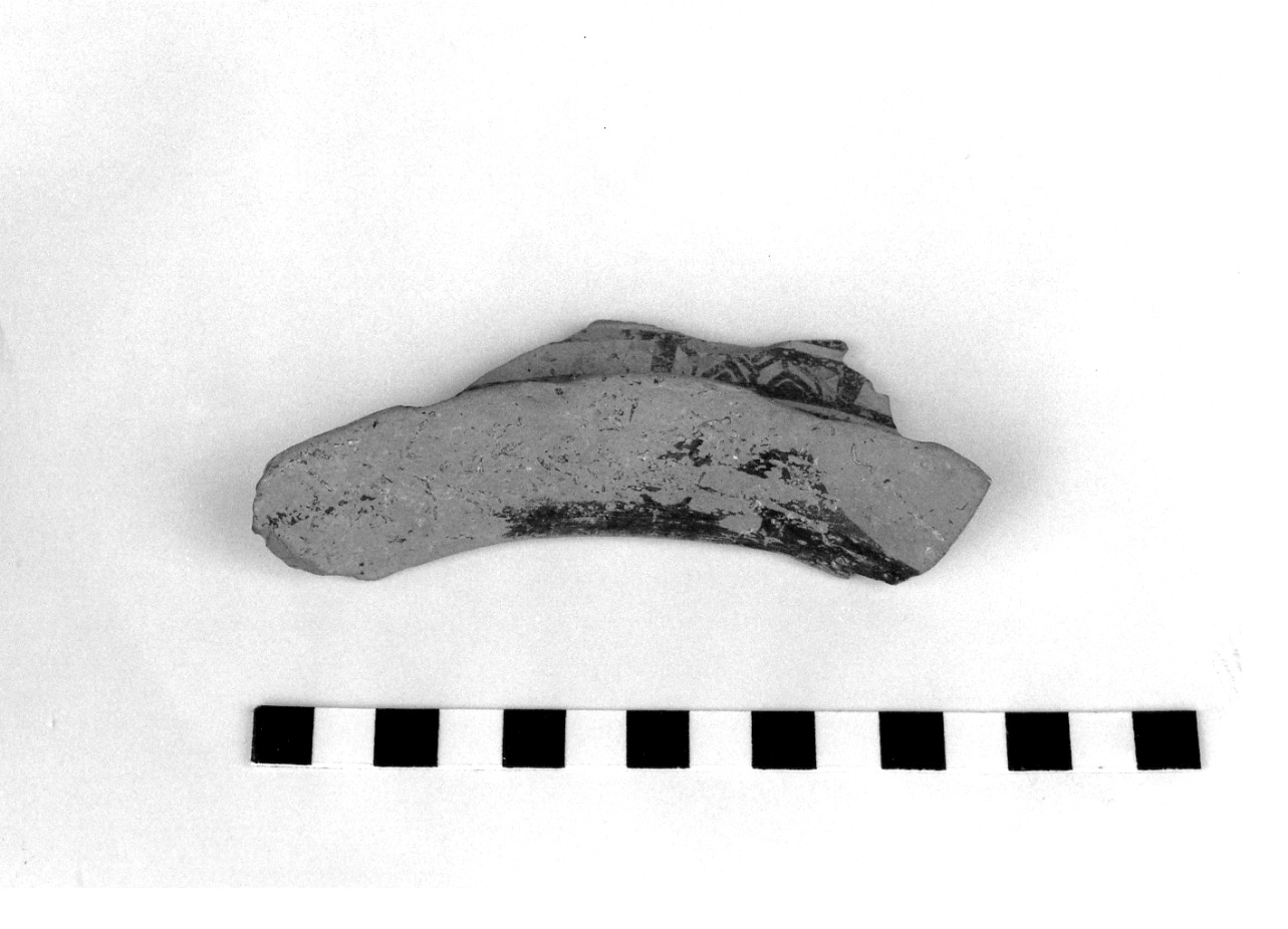 labbro di olla - fase subgeometrico daunio II (secc. VI-V a.C)