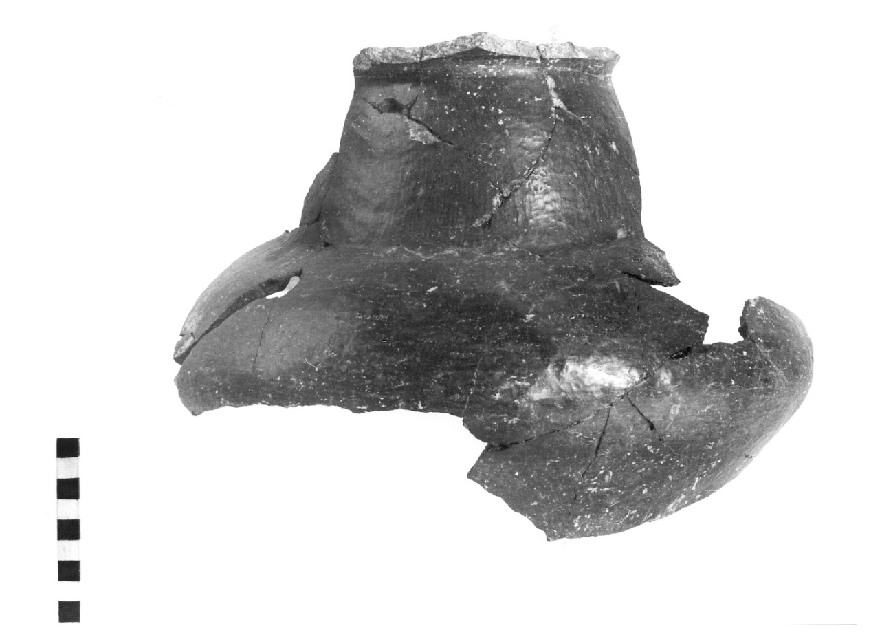 vaso a collo distinto - fase Piceno III (secc. VIII-VII a.C)