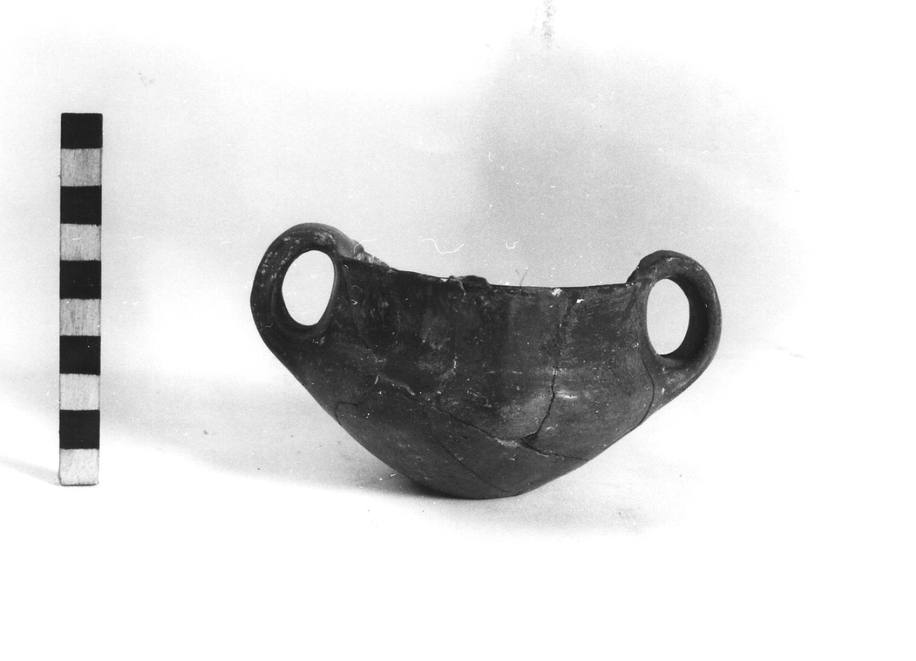 tazza a collo distinto - fase Piceno I (sec. IX a.C)