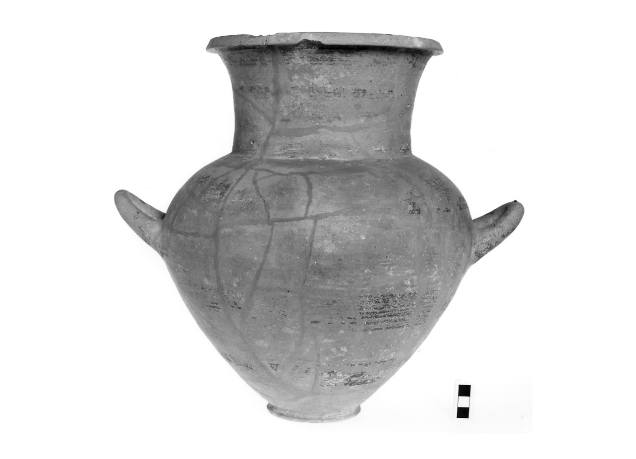 grande olla biansata - fase Piceno IV A (sec. VI a.C)