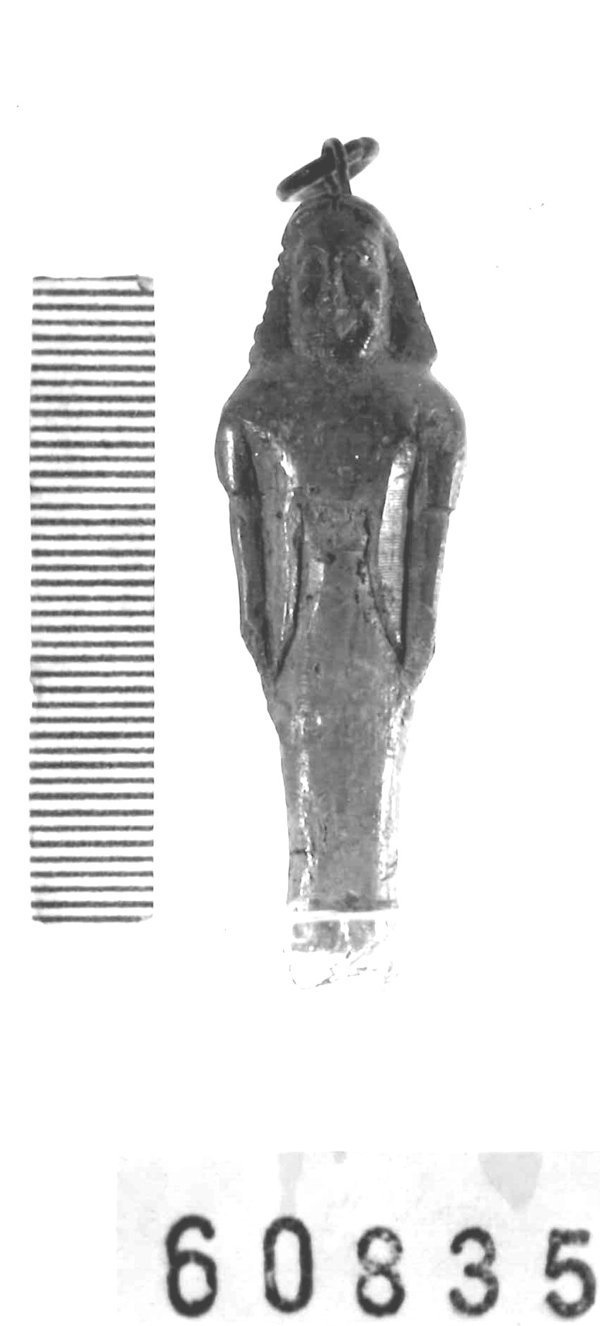 kore (pendente) - Piceno IV A (sec. VI a.C)