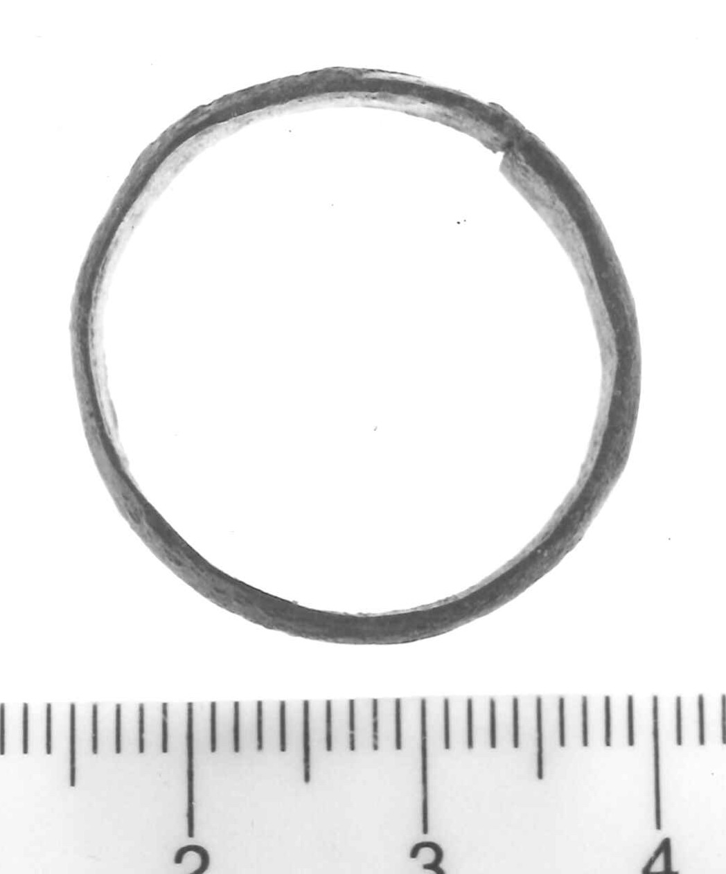 anello digitale a capi accostati - Piceno IV A (sec. VI a.C)