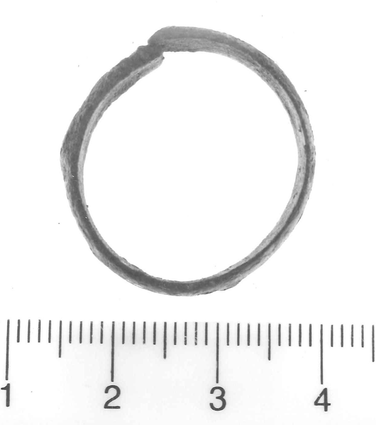 anello digitale a capi accostati - Piceno IV A (sec. VI a.C)