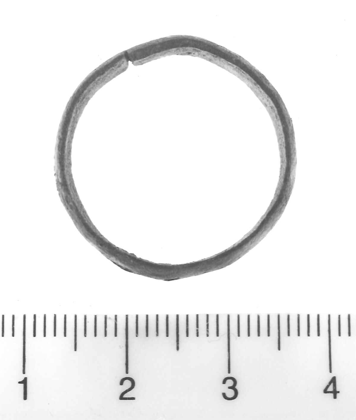 anello digitale a capi accostati - Piceno IV A (sec. VI a.C)