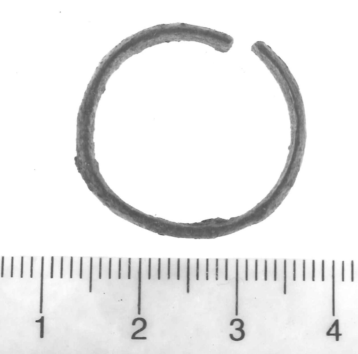 anello digitale a capi accostati - Piceno IV A (sec. VI a.C)