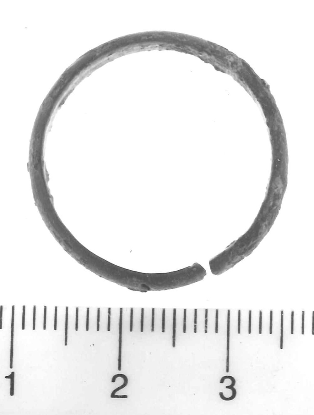 anello digitale a capi accostati - Piceno IV A (sec. VI a.C)