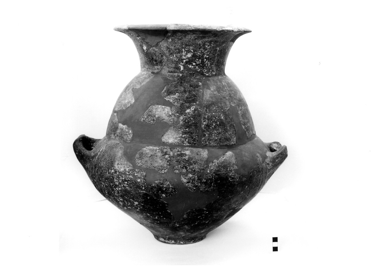 grande olla biconica - fase Piceno IV A (sec. VI a.C)