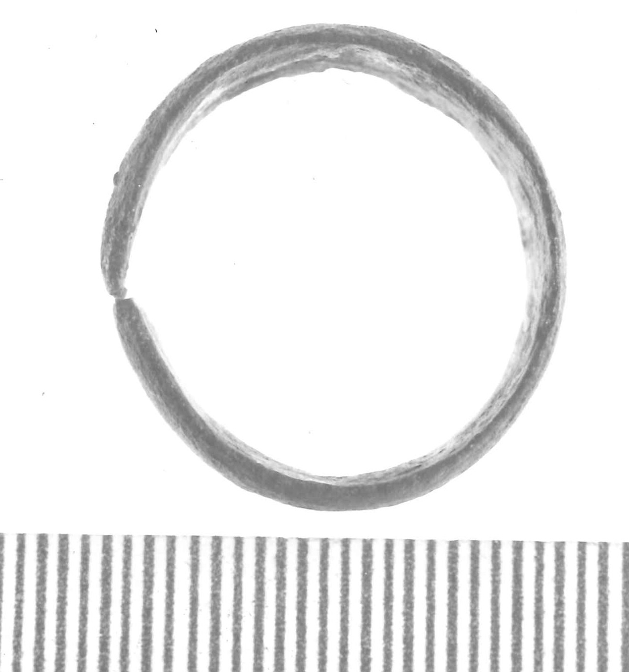 anello digitale a capi accostati - Piceno IV A (sec. VI a.C)