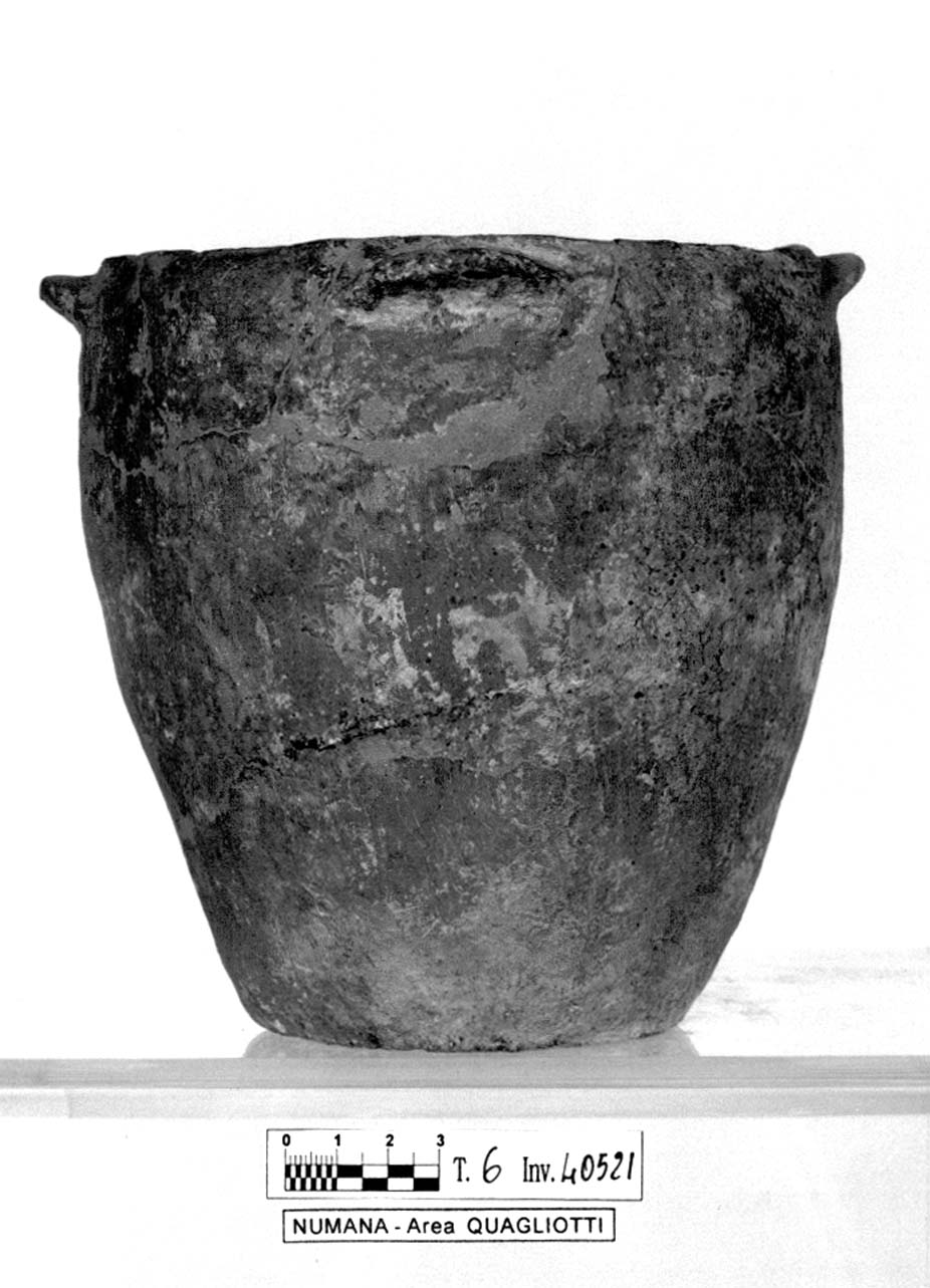 poculum - fase Piceno V (ultimo quarto sec. V a.C)