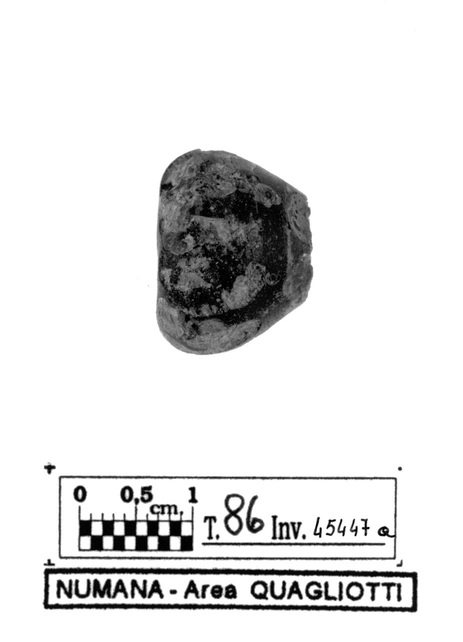 fuseruola troncoconica - fase Piceno V (fine sec. V a.C)