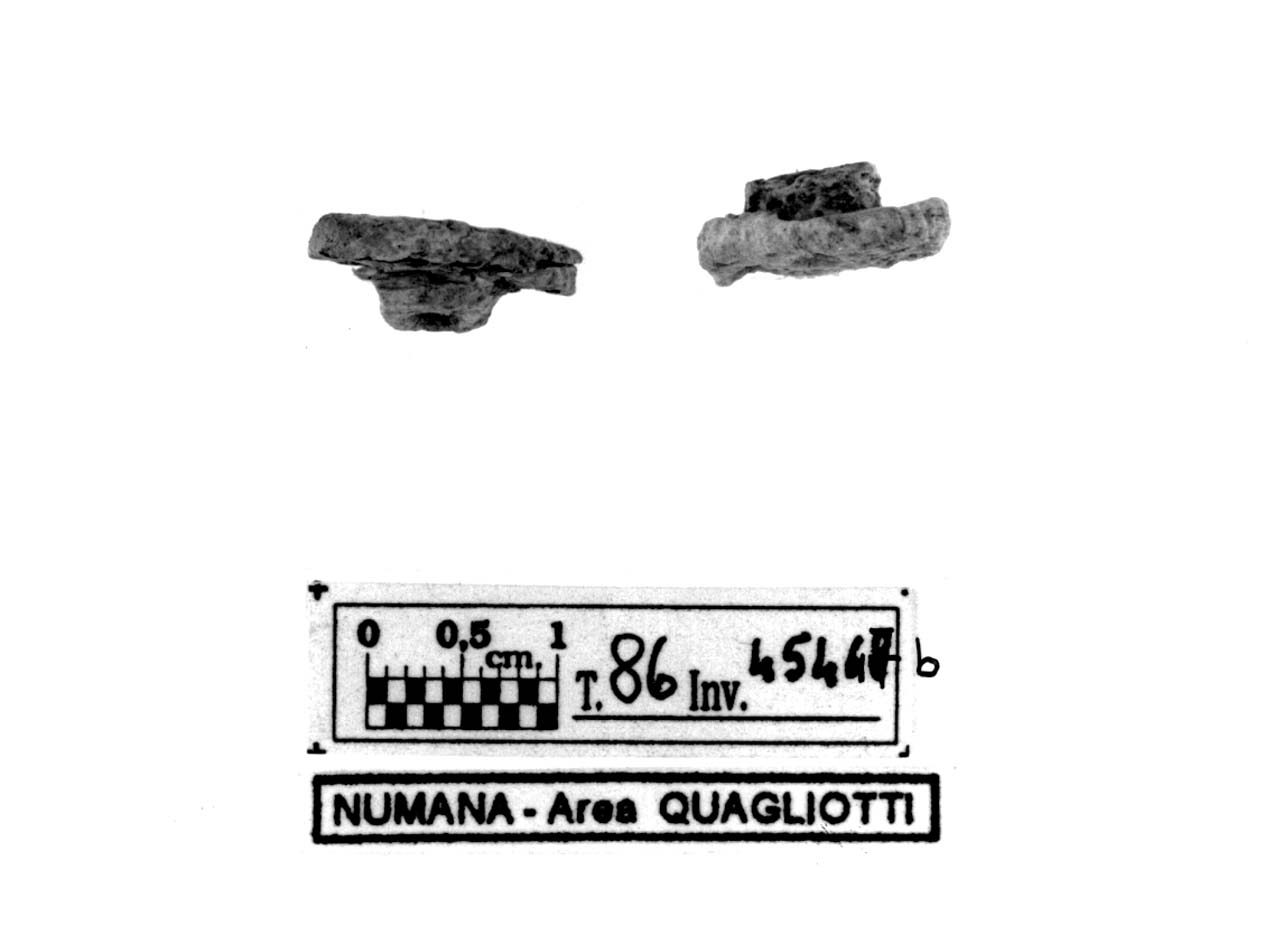 conocchia (elementi di) - fase Piceno V (fine sec. V a.C)