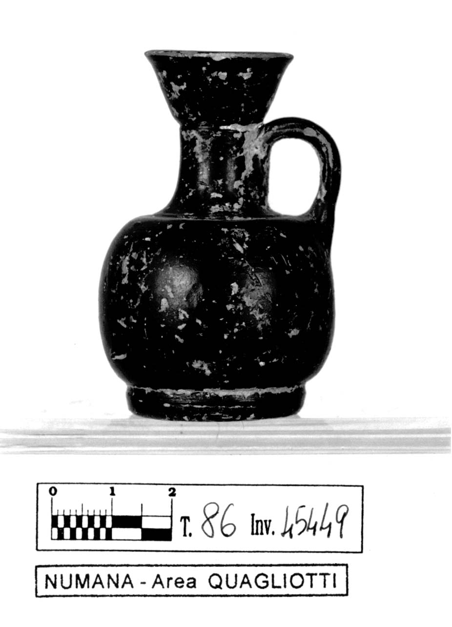 lekythos aryballica - produzione attica (fine sec. V a.C)