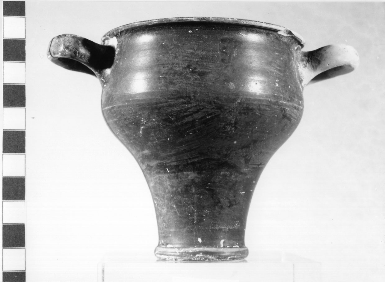 skyphos, Morel, tipo 4342 b - Piceno VI (secc. IV-III a.C)