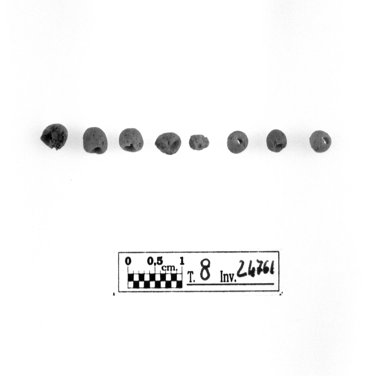 collana (elemento di) - fase Piceno VI (seconda metà sec. IV a.C)