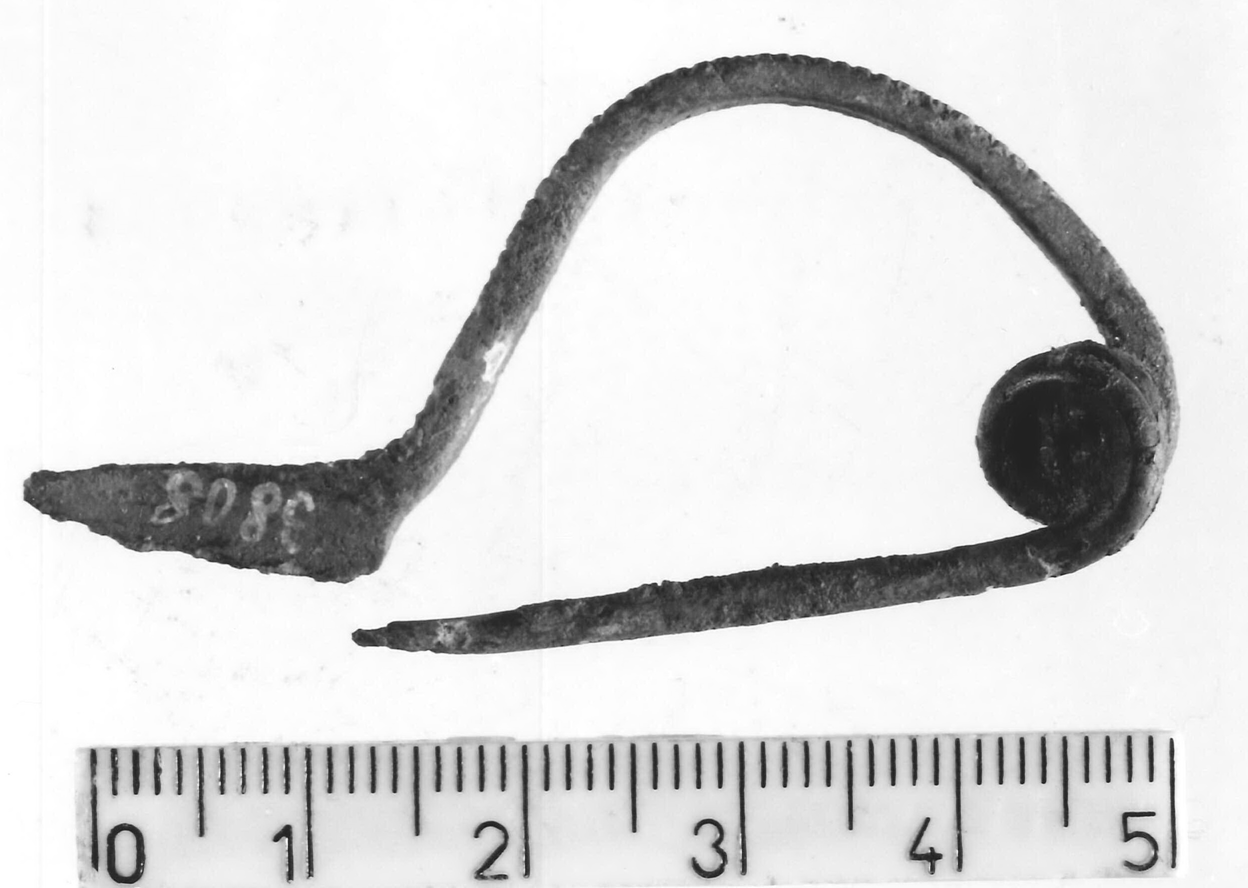 fibula ad arco semplice (metà sec. IV a.C)