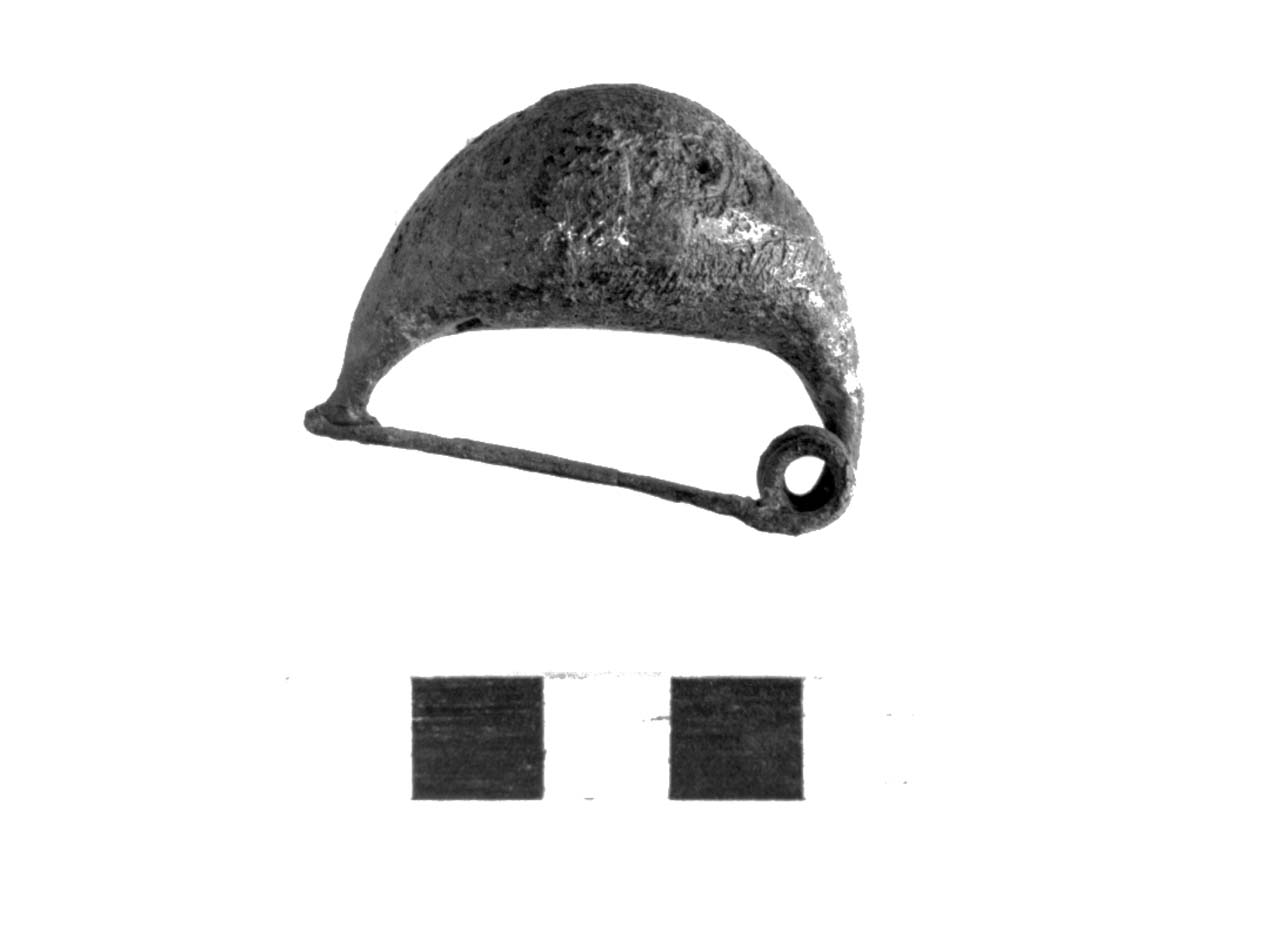 fibula a sanguisuga, Sundwall, tipo I ad - fase Piceno II (sec. VIII a.C)