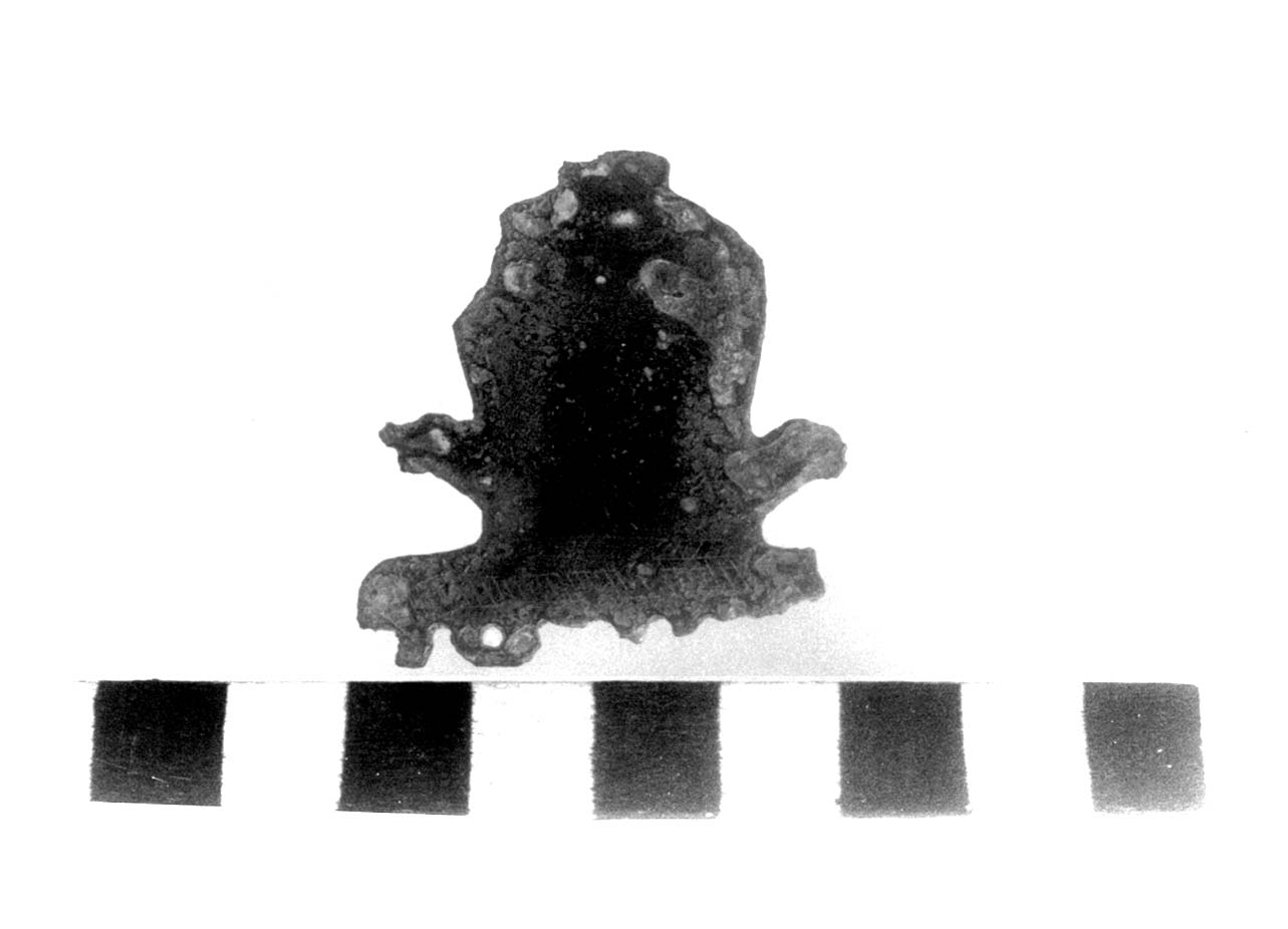 piastrina di sospensione - fase Piceno II (sec. VIII a.C)